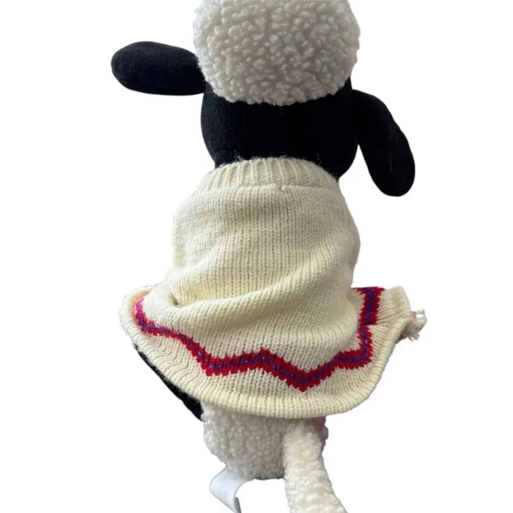 Vintage Shaun The Sheep Plush, Wallace and Gromit Plush 1989